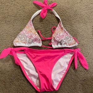 Hot Pink Sequin VS Bikini